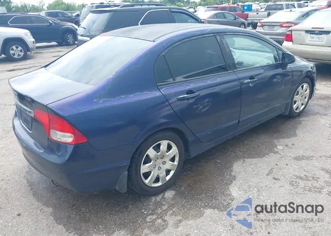 2011 Honda Civic Lx из США, поврежденный, VIN 2HGFA1F58BH524478